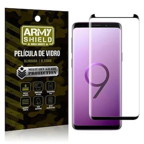 Película De Vidro Curvada Samsung S9 - Armyshield