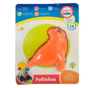 Bichinhos Fofinho Grande - Leão Marinho Laranja - Lider 5640