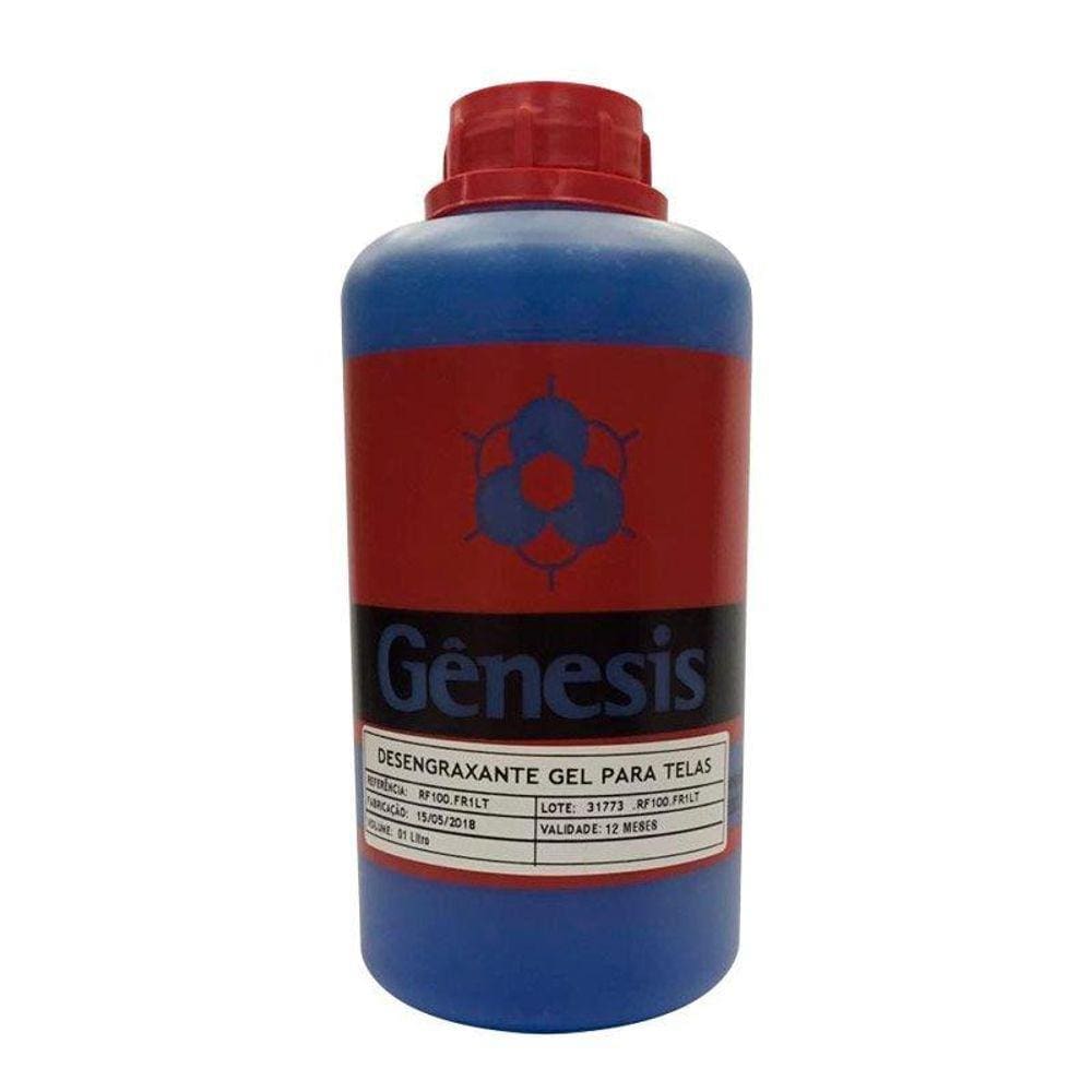 Desengraxante Gel Gênesis para Telas de Silk Screen e Matrizes de Serigrafia