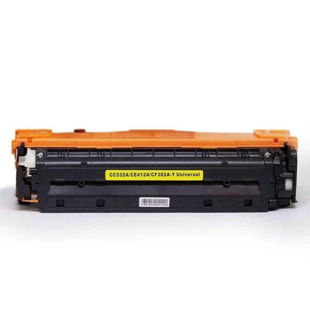 Cartucho de Toner Compatível HP CF382, CE412, CC532 (382A-412A-532A) Amarelo (2.8k)