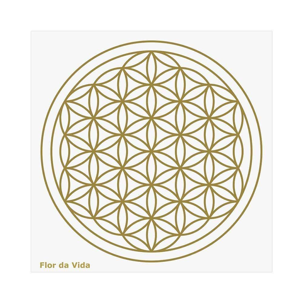 Placa Radiônica Flor Da Vida