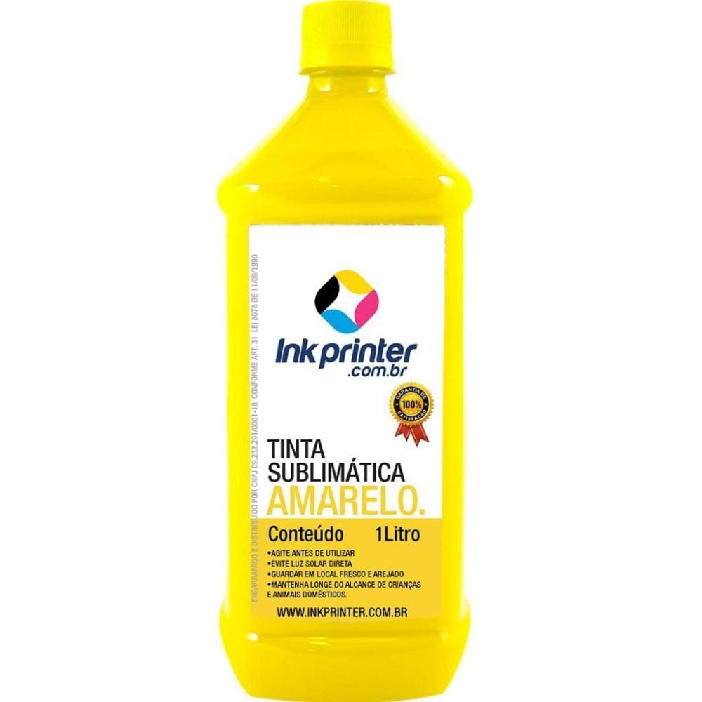 Tinta Sublimática InkPrinter Amarela para Sublimação (1 litro)