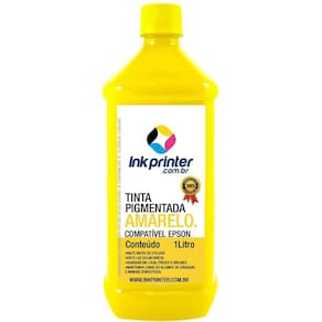 Tinta InkPrinter Amarela Pigmentada para Impressora Epson (1 litro)