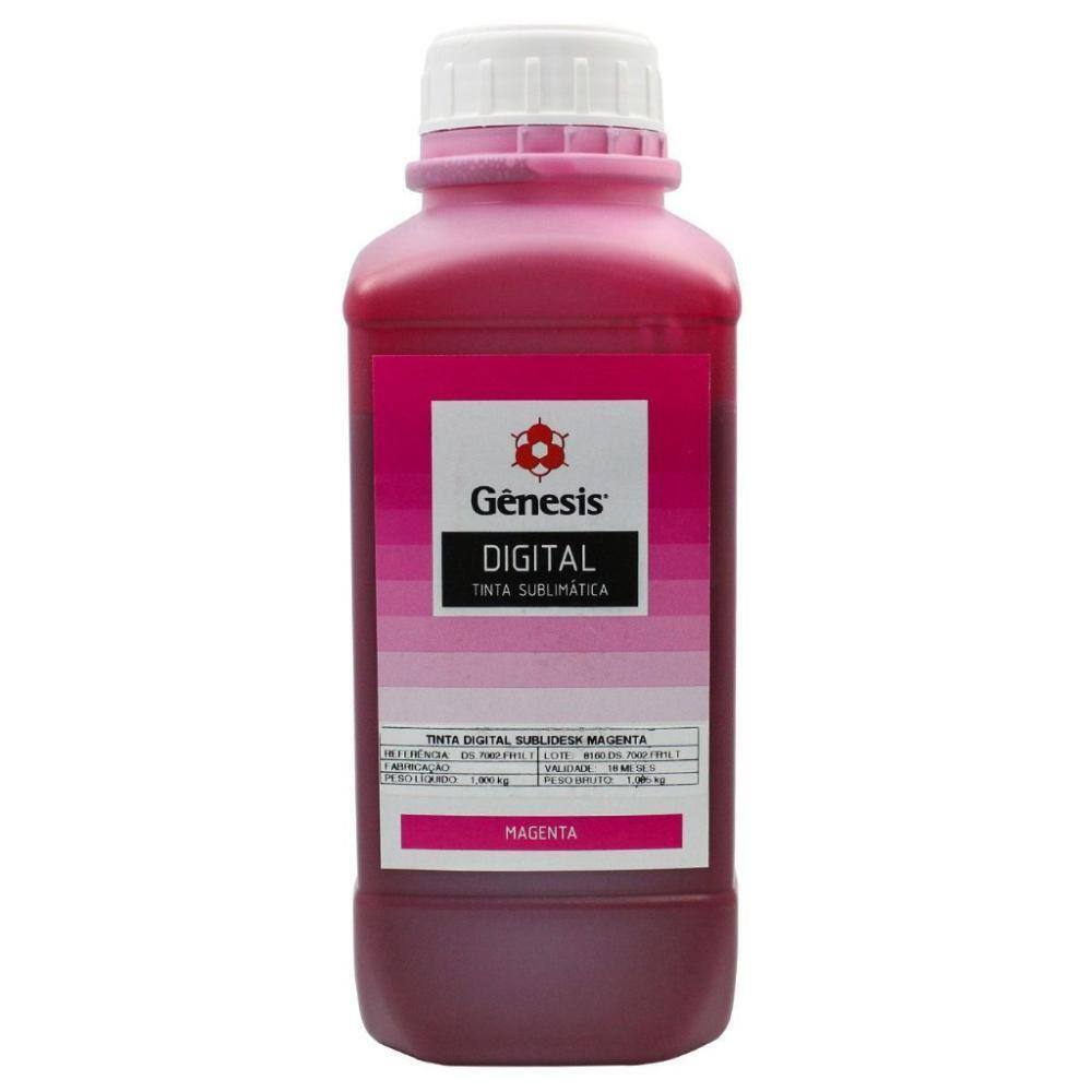 Tinta Sublimática Gênesis Para Sublimação Magenta