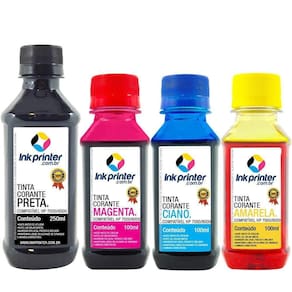 Tinta Corante InkPrinter para HP Série 7000, 8000 (550ml)