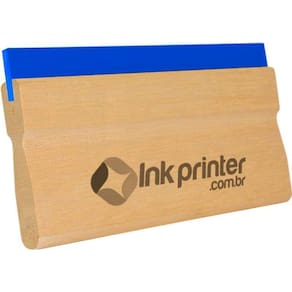 Rodo com Tira de Poliuretano Azul para Serigrafia 80SH (40cm)