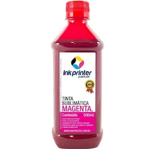 Tinta Sublimática InkPrinter Magenta Para Sublimação (500ml)