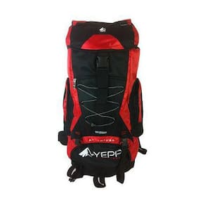 Mochila Camping Trilha Cargueira 55 Litros Impermeável Lona Premium Resistente