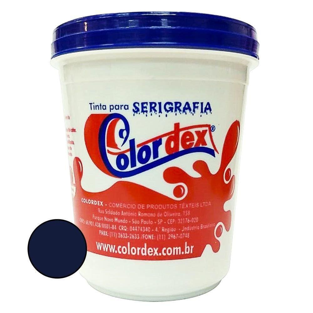 Pigmento Colordex para Tintas de Serigrafia a Base D`água - Azul Marinho (250ml)