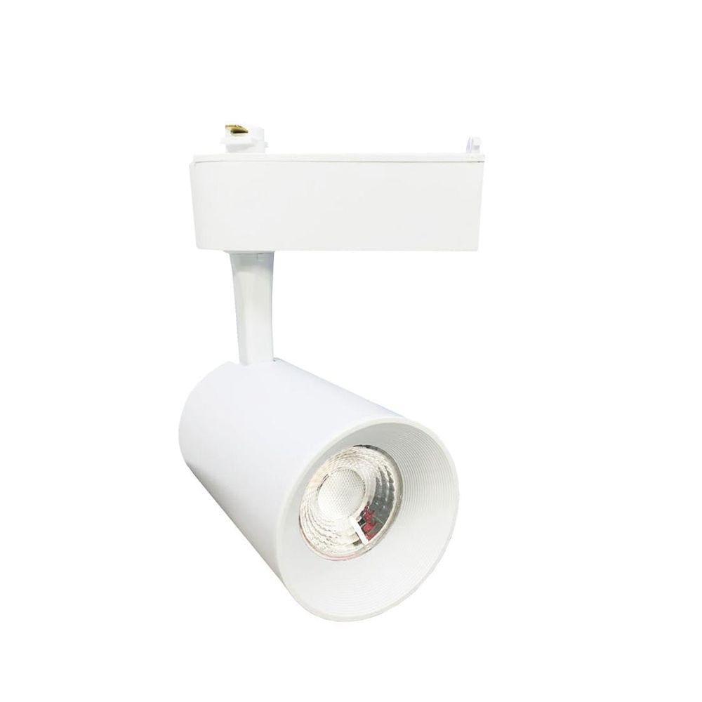 Spot Led Para Trilho 07W Eco Cob Branco 4000K