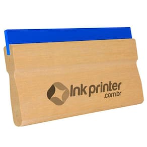Rodo com Tira de Poliuretano Azul para Serigrafia 80SH (10cm)