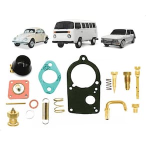 Kit Reparo Carburador Simples Fusca Brasília Kombi 1600
