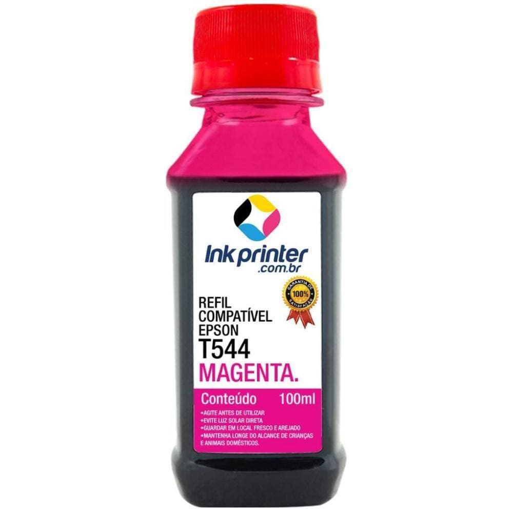Tinta para Epson L6161 - Magenta - Compatível InkPrinter (T504 - 100ml)