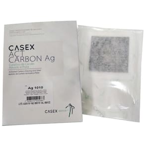 Curativo De Carvão Ativado E Prata 10,5Cm X 10,5Cm Casex