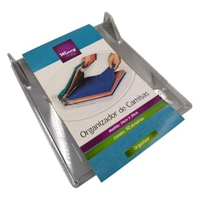 Kit Organizador De Camisas Wincy Com 10 Divisórias 34X29Cm