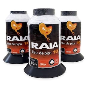 Linha Pipa Raia 10 Branco 200 Jardas Cor 8111