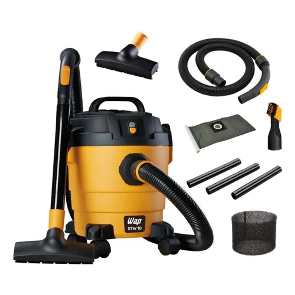 Aspirador De Po E Agua Wap Gtw 10 Potencia 1400W Compacto Com Soprador- Fw005705