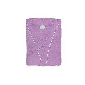 Roupão Atoalhado 100% Algodão Briza Lilas 4022 Tamanho G