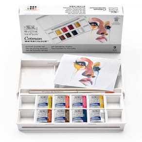 Estojo Aquarela Winsor & Newton Cotman Retratos