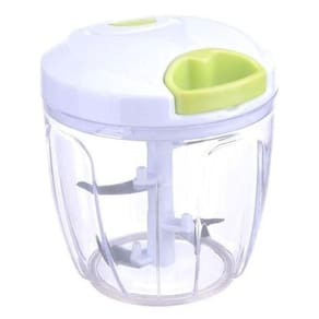 Processador Manual De Alimentos Grande 900Ml Alho Cebola Nf