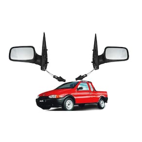 Par Retrovisor Fiat Palio Strada Ed Edx El Lx 1.0 1.5 1.6 geração 1 duas portas 1996 1997 1998 1999 2000