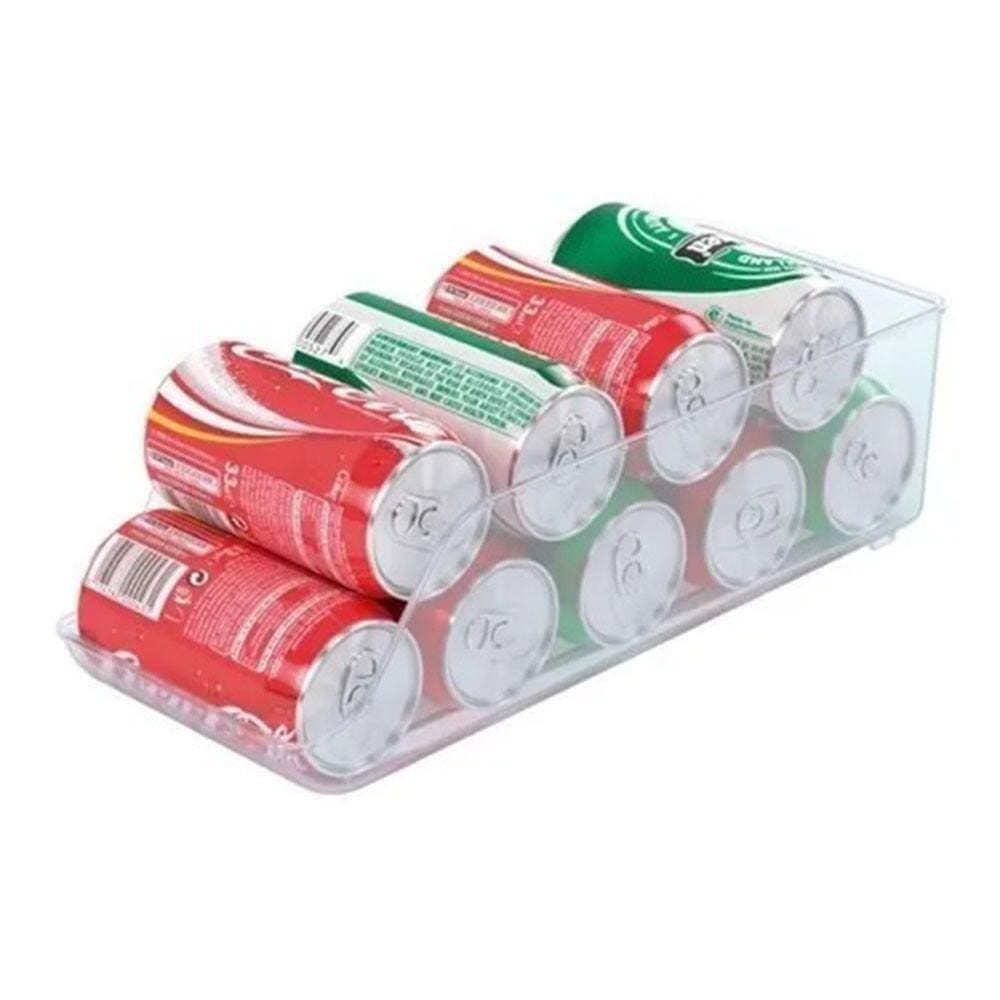 Porta Organizador De Latas Cerveja Refrigerante Geladeira 9989 Plasútil