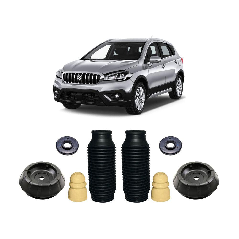 Par Kit Batente Suspensão Dianteira S-cross 2015 2016 2017