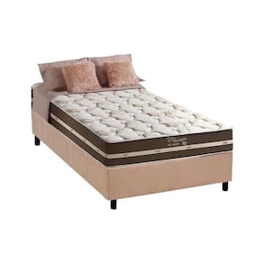 Colchão Anjos Superlastic Classic 22+Cama Box Solteiro 88