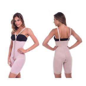 Bermuda Pós Parto Cirúrgico Alta Compressão Abdominoplastia Lipoaspiração Abdômen Flancos Culotes Interno Coxas Biobela