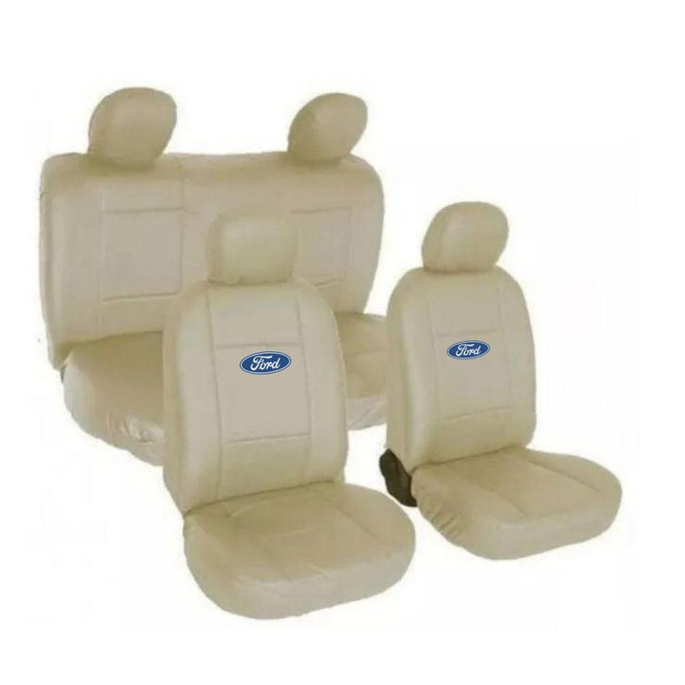 kit de capa para banco automotivo cor bege para del rey 84