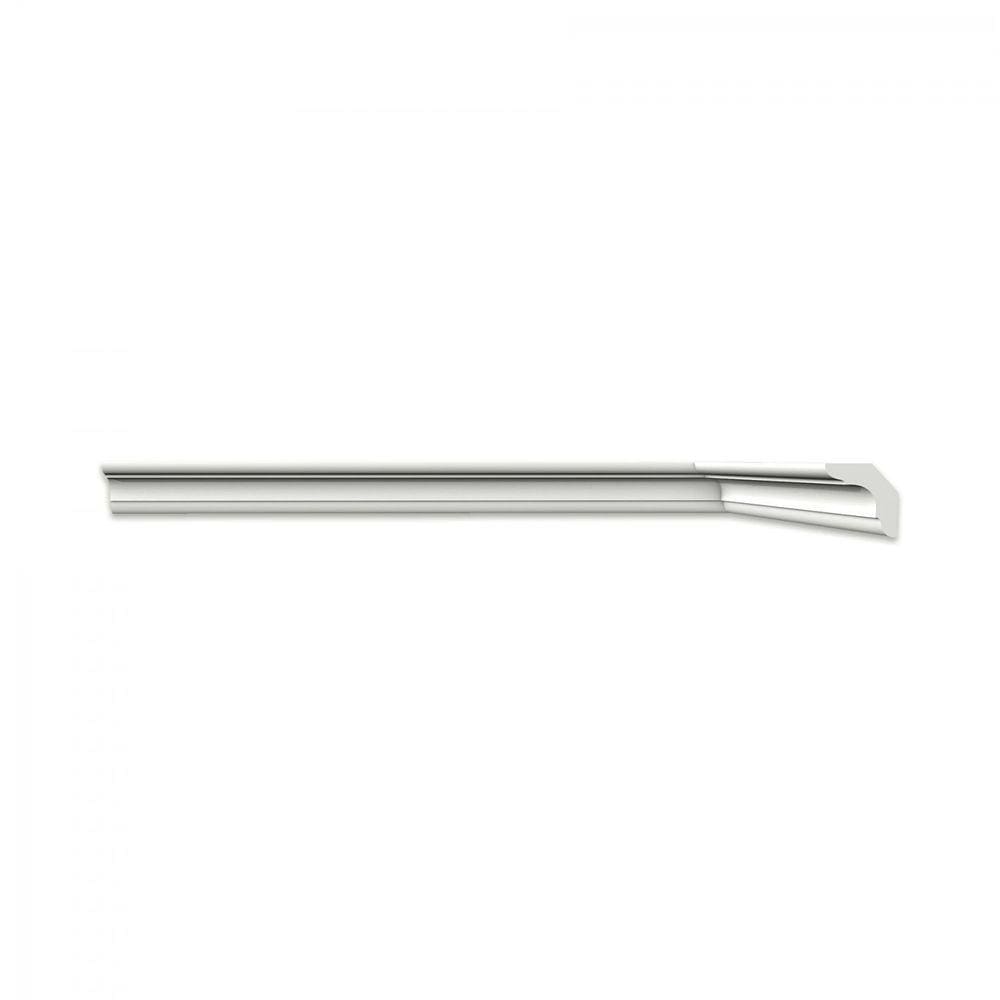 Roda Teto Perfil de Poliestireno C50 HomEstar - caixa com 6 m - Branco