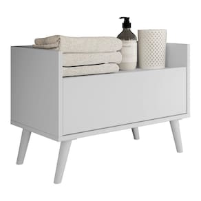 Gabinete de Banheiro Retrô Multimóveis 80 cm FG5000 Branco