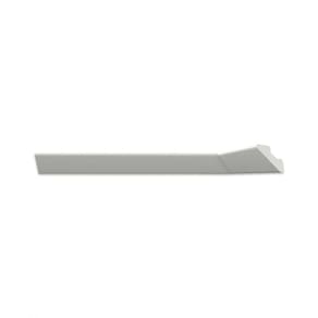 Roda Teto Perfil de Poliestireno L45 HomEstar - caixa com 6 m - Branco