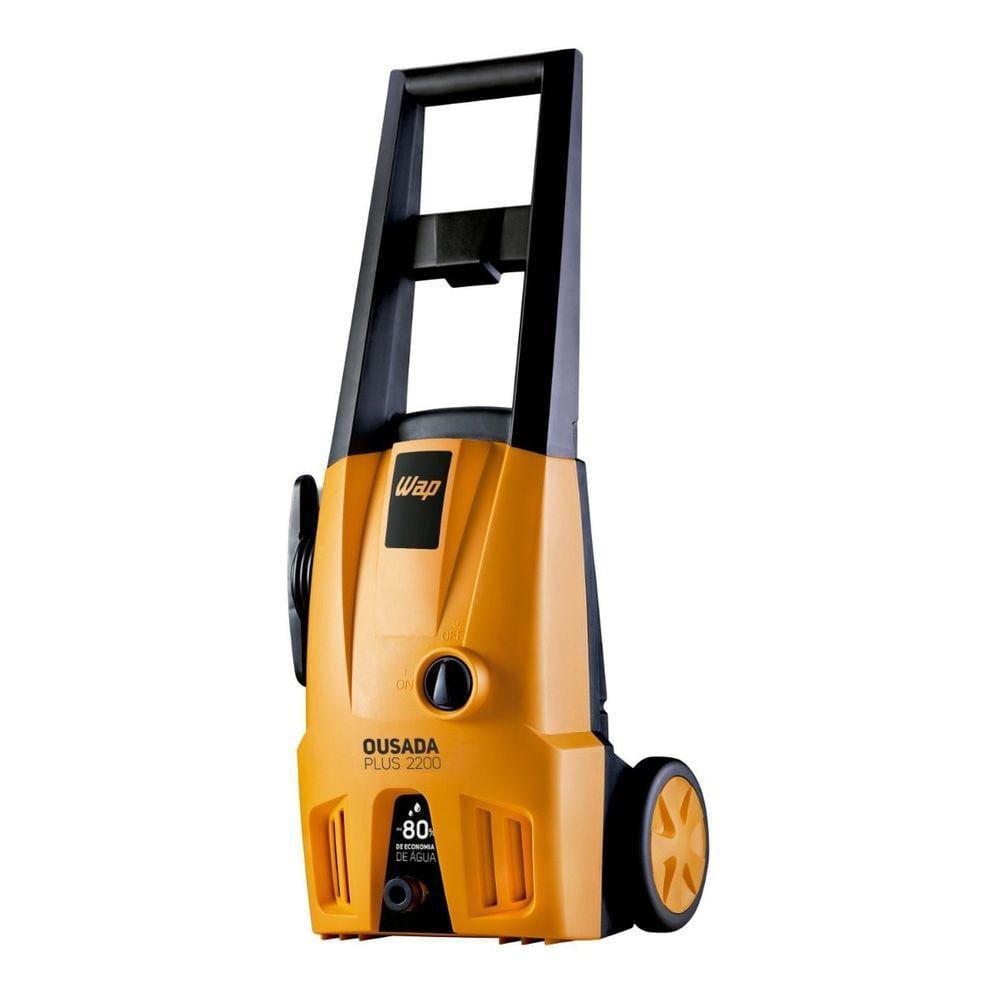 Lavadora De Alta Pressão Wap Ousada Plus 1500w Amarela 127v