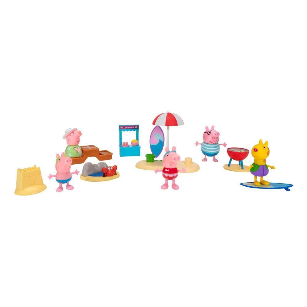 Mini Figuras e Veículo - Peppa Pig - Motorhome da Família - Hasbro