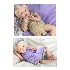 Bebe Reborn, Boneca, Menina, Corpo Tecido Muito Real