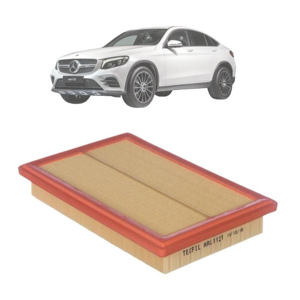 Filtro de ar Tecfil Mercedes C180/C250/GLC250 de 2014 até 2020