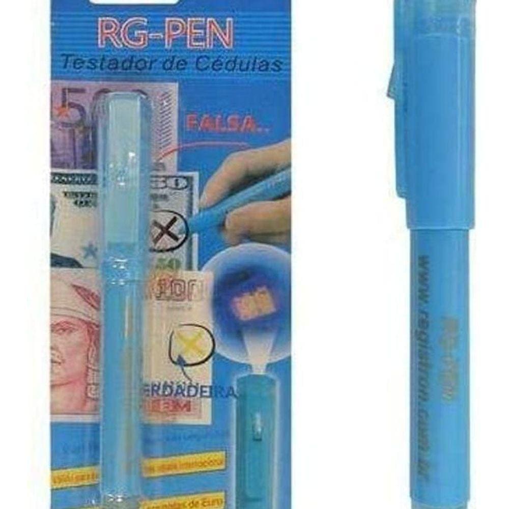 Caneta Identificar Notas Dinheiro Falsas Com Luz Negra Uv