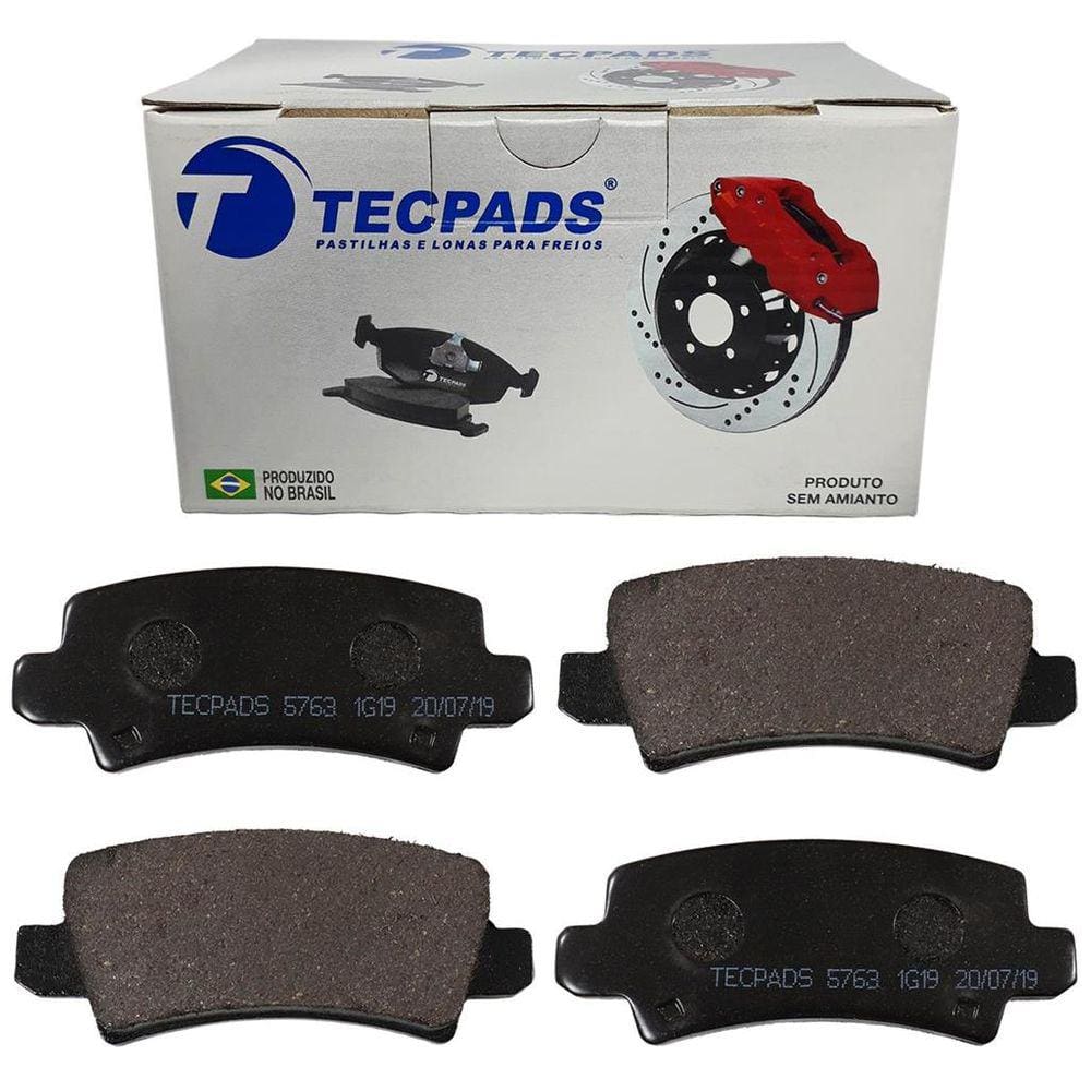 Pastilha De Freio Traseira P/ Toyota Corolla De 2002 A 2008
