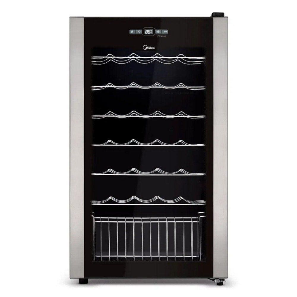 Adega Compressor 34 Garrafas WBB341 Midea - 110V