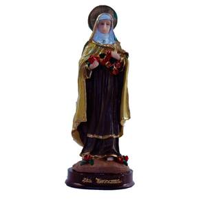 Imagem Santa Teresinha Em Resina 15 Cm