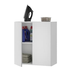 Armário Lavanderia com 2 Portas Multimóveis FG5021 Branco