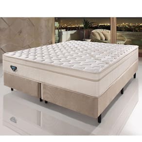 Cama box casal queen size entregue por casas bahia | Pontofrio