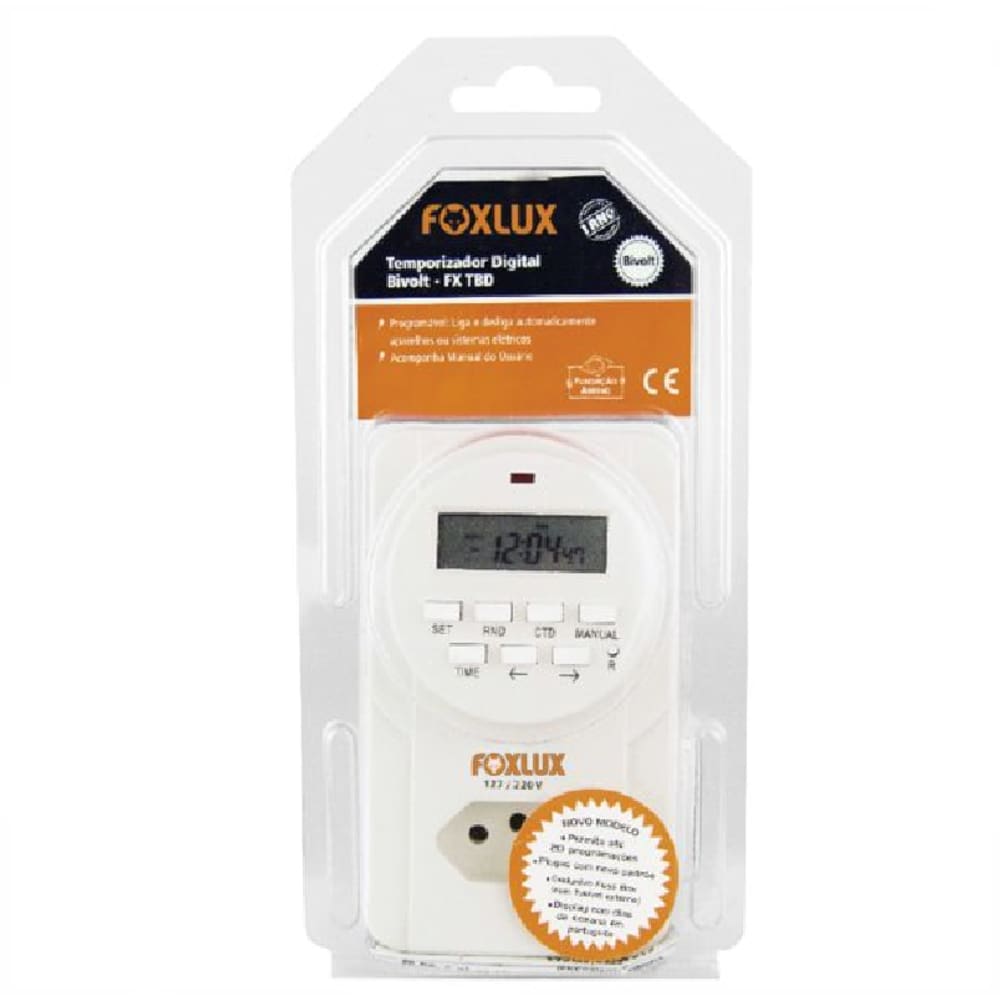 Timer Digital Bivolt - FOXLUX (16.02)