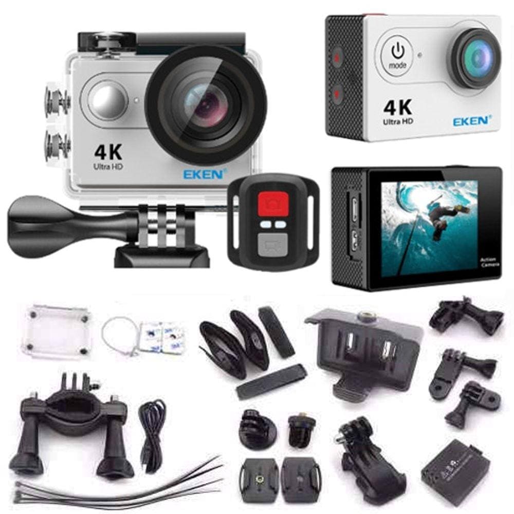 Camera Eken H9r 4k Wifi Visor Controle Prova D`agua