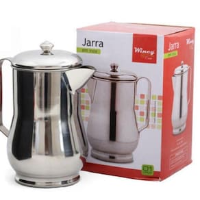Jarra Inox Cromado Com Aparador De Gelo 1,5 Litros - Wincy