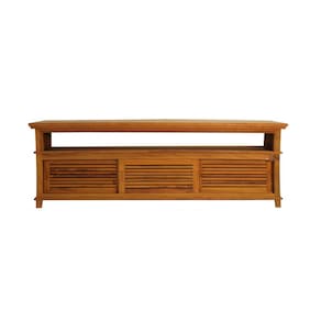 Rack Breda 200cm Para Sala de Tv - Peroba Rosa