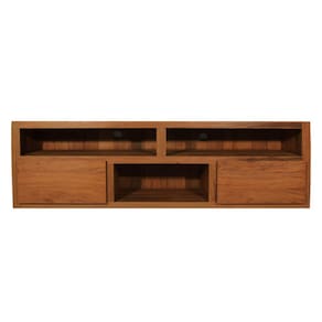 Rack para Tv até 55" Milão 1,50m - Peroba Rosa