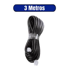 Cabo RJ11 Liso 3m - INTERNEED (000273)