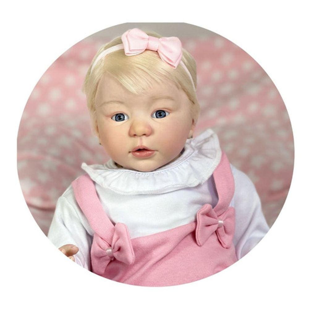 Bebe Reborn Menina , Realista Toma Banho Feito A Mão